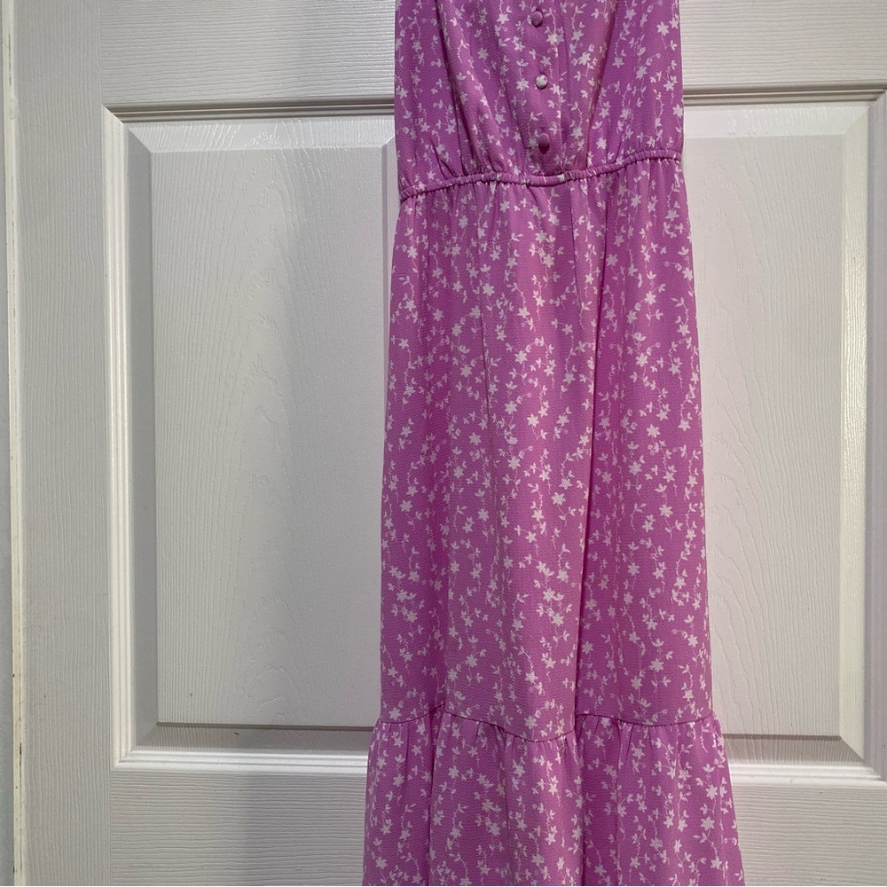 BB DAKOTA by Steve Madden Dress Pink Petal Heart Dress Size‎ Medium - Picture 3 of 9